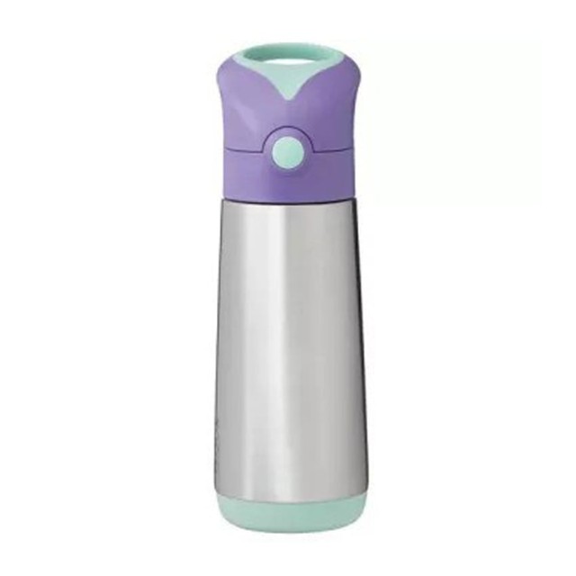 B.Box Ισοθερμικό Παγούρι με Καλαμάκι Lilac Pop 500ml