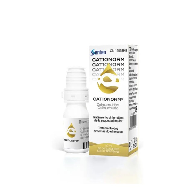 Cationorm Οφθαλμικές Σταγόνες για Ξηροφθαλμία 10ml