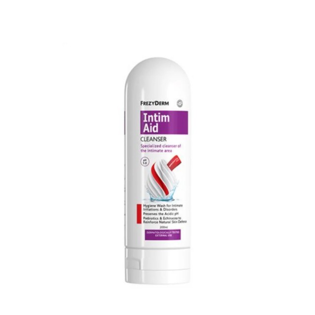 Frezyderm Intim Aid Cleanser pH 5.0 Καθαριστικό Ευαίσθητης Περιοχής 200ml