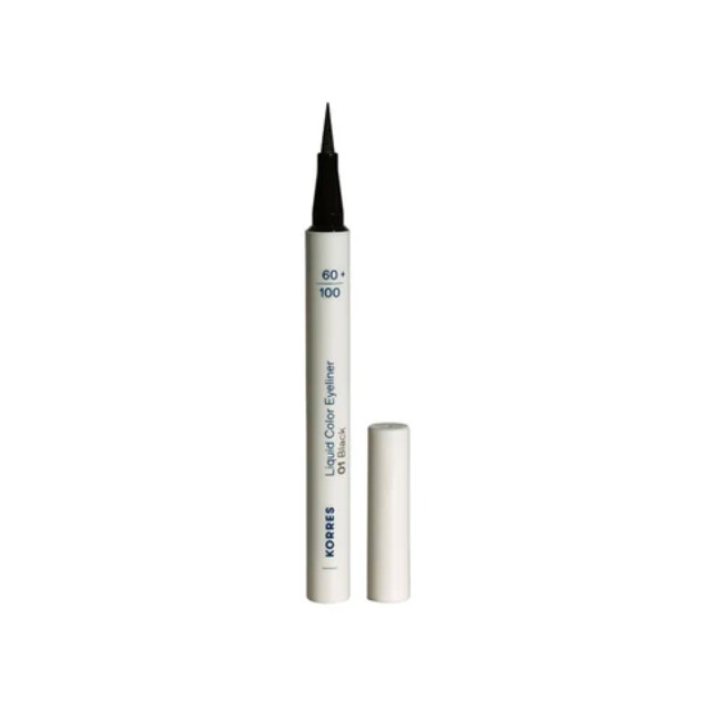 Korres Liquid Color Eyeliner 01 Black 1ml