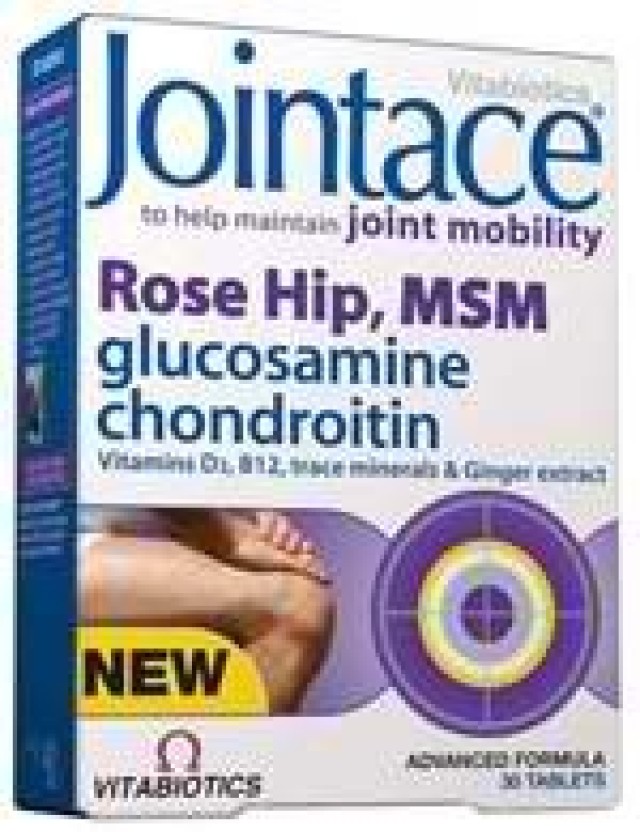 Vitabiotics Jointace Rose Hip Συμπλήρωμα Διατροφής Για Την Υγεία Των Αρθρώσεων Με Φυσικό Αντιφλεγμονώδες, 30 Ταμπλέτες