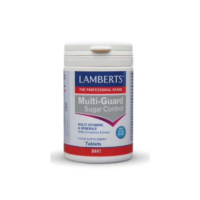 Lamberts Multi-Guard Sugar Control Πολυβιταμίνες 30 Ταμπλέτες (8441-30)