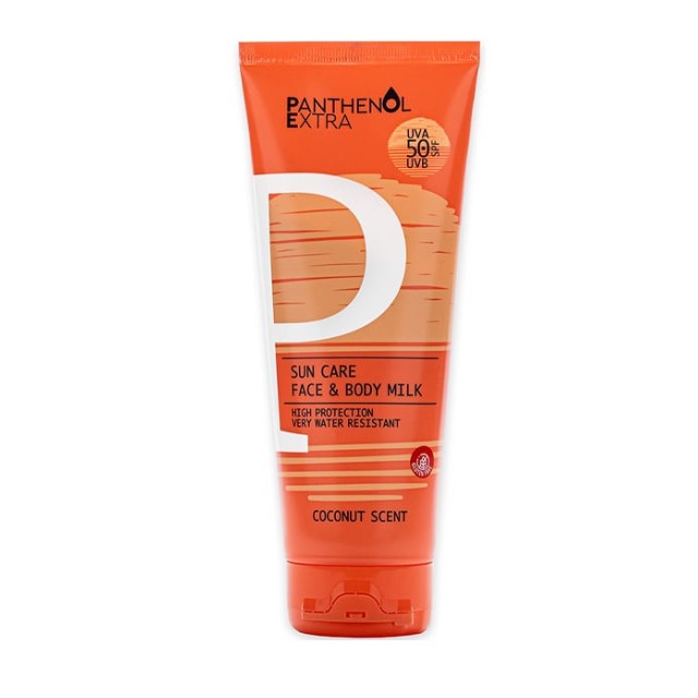 Panthenol Extra Sun Care Face & Body Milk SPF50 Αντηλιακό Γαλάκτωμα Προσώπου & Σώματος 200ml
