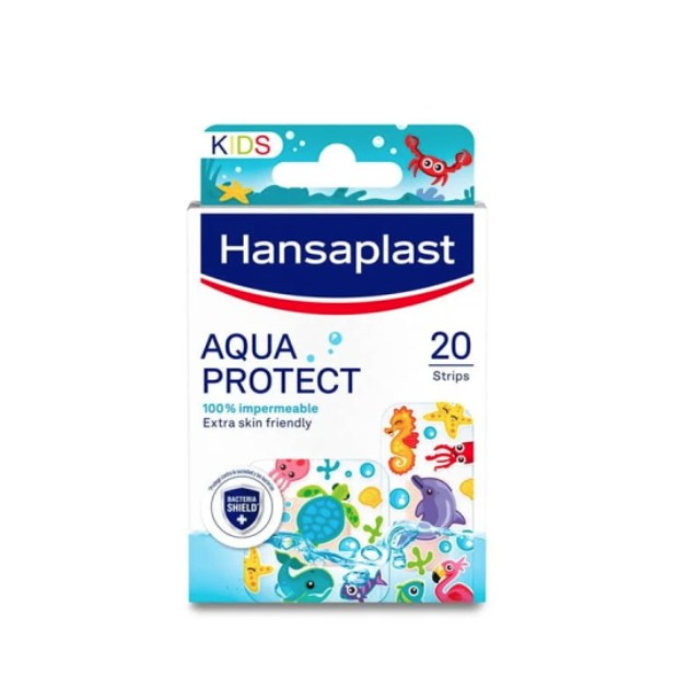 Hansaplast Aqua Protect Αδιάβροχα Αυτοκόλλητα Επιθέματα για Παιδιά 20τμχ