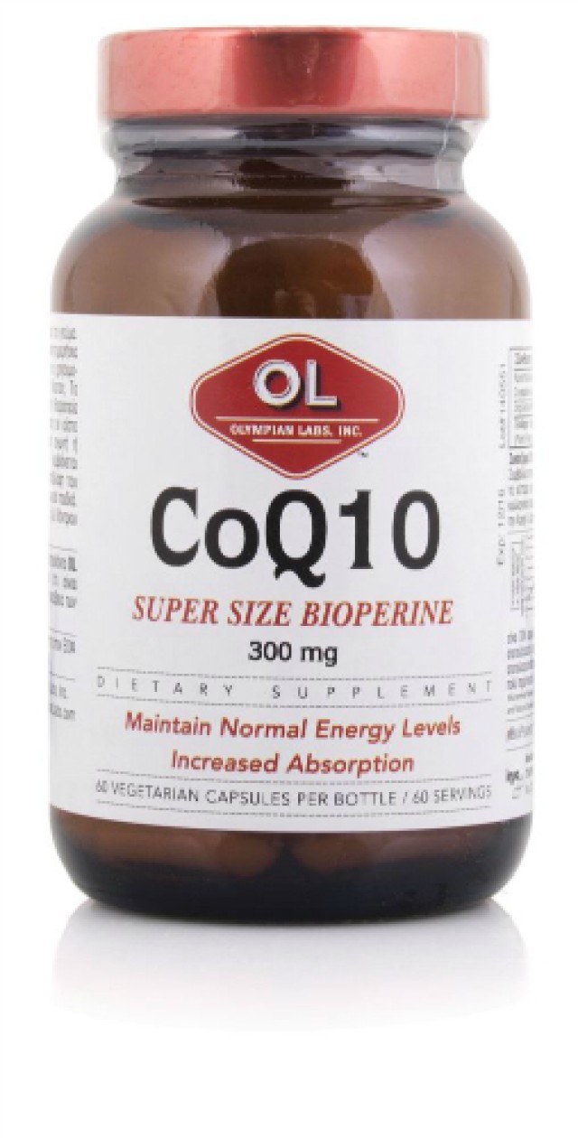 Inpa, Olympian Labs CoQ10 Super Bioperine 300 mg 60caps