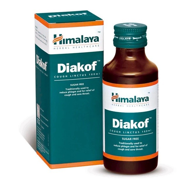 Himalaya Diakof Syrup Σιρόπι Για Υγιές Αναπνευστικό Σύστημα, 100ml