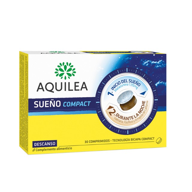 Aquilea Sueno Compact Συμπλήρωμα για τον Ύπνο 30 Δισκία