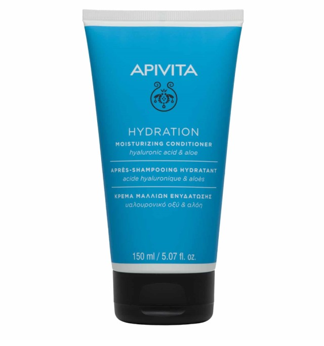 Apivita Hydration Conditioner Μαλακτικη Κρεμα Ενυδατωσης με Υαλουρονικό Οξύ & Αλόη για Ξηρά Μαλλιά, 150ml