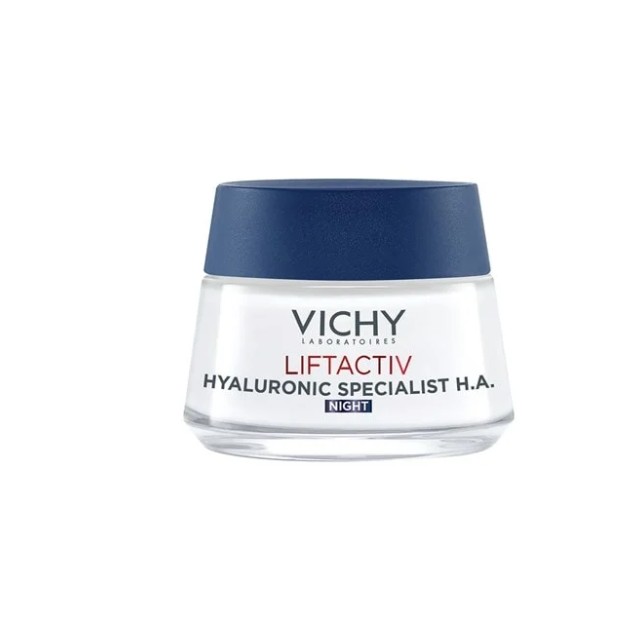 Vichy Liftactiv H.A. Night Αντιρυτιδική Συσφικτική Κρέμα Προσώπου Νύχτας 50ml