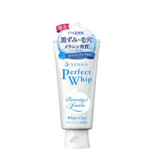 Senka Perfect Whip Beauty Foam White Clay Αφρός Καθαρισμού 120ml