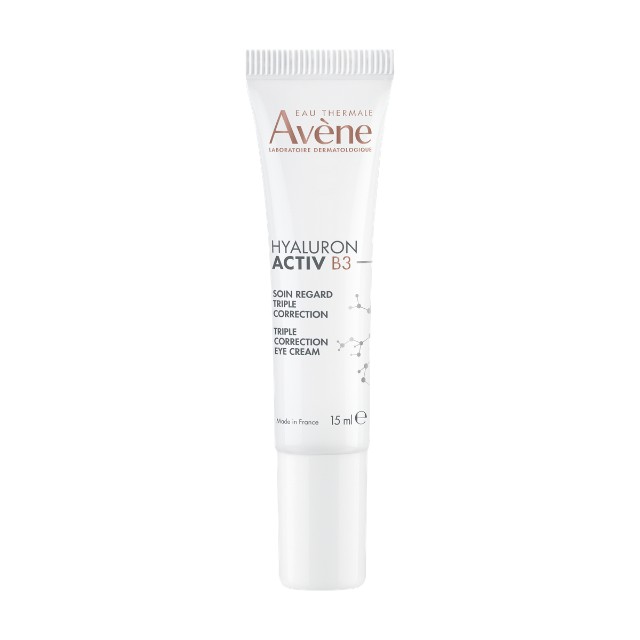 Avene Hyaluron Activ B3 Eye Cream Κρέμα Ματιών Τριπλής Δράσης με Υαλουρονικό Οξύ 15ml