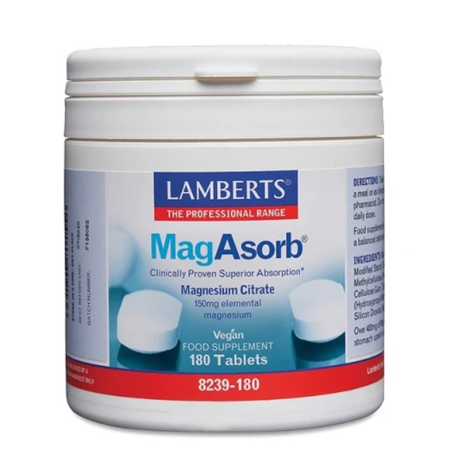 Lamberts MagAsorb 150mg 180 Ταμπλέτες 8239-180