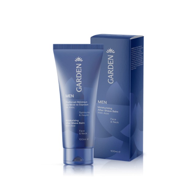 Garden Men After Shave Balm Ενυδατικό Βάλσαμο Για Μετά το Ξύρισμα με Αλόη 100ml
