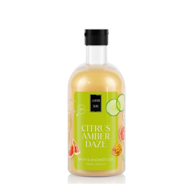 Lavish Care Bath & Shower Gel Citrus Αφρόλουτρο με Άρωμα Κίτρο 500ml
