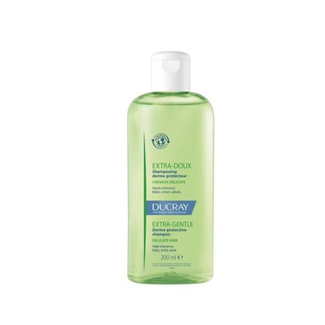 Ducray - Extra Doux Shampooing Dermo Protecteur Για Εύθραυστα Μαλλιά, 200ml