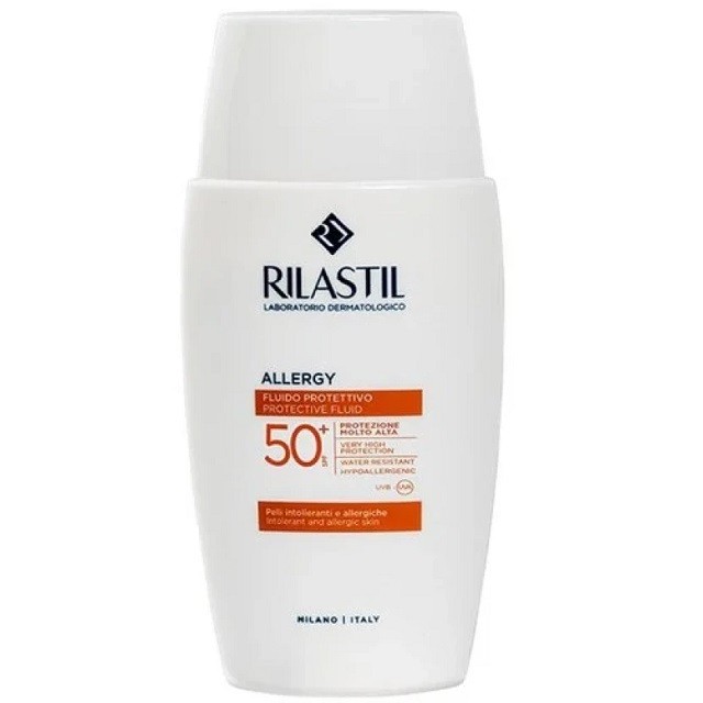 Rilastil Allergy Protective Fluid SPF50+ Αντιηλιακό Γαλάκτωμα Για Πρόσωπο & Σώμα, 50ml