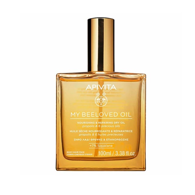 Apivita My Beeloved Oil Ξηρό Λάδι Θρέψης & Επανόρθωσης 100ml