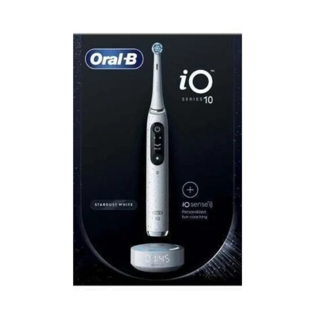 Oral-B Ηλεκτρική Οδοντόβουρτσα iO Series 10 Stardust White Ηλεκτρική Οδοντόβουρτσα 1τμχ