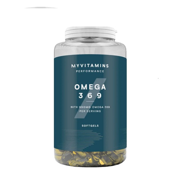 MyProtein My Vitamins Performance Omega 3-6-9, 120 Μαλακές Κάψουλες