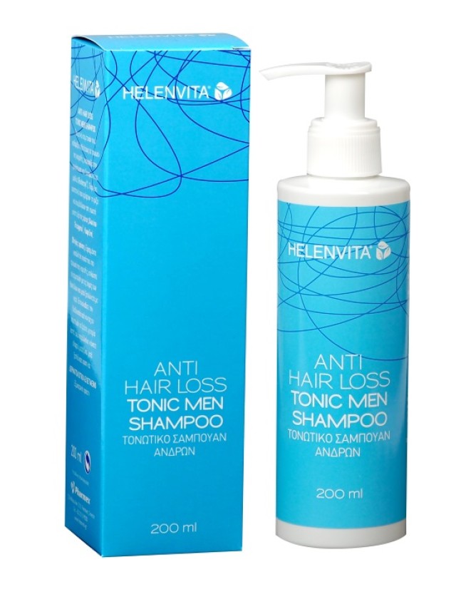 Helenvita Anti Hair Loss Tonic Men Shampoo Τονωτικό Σαμπουάν Ανδρών, 200ml