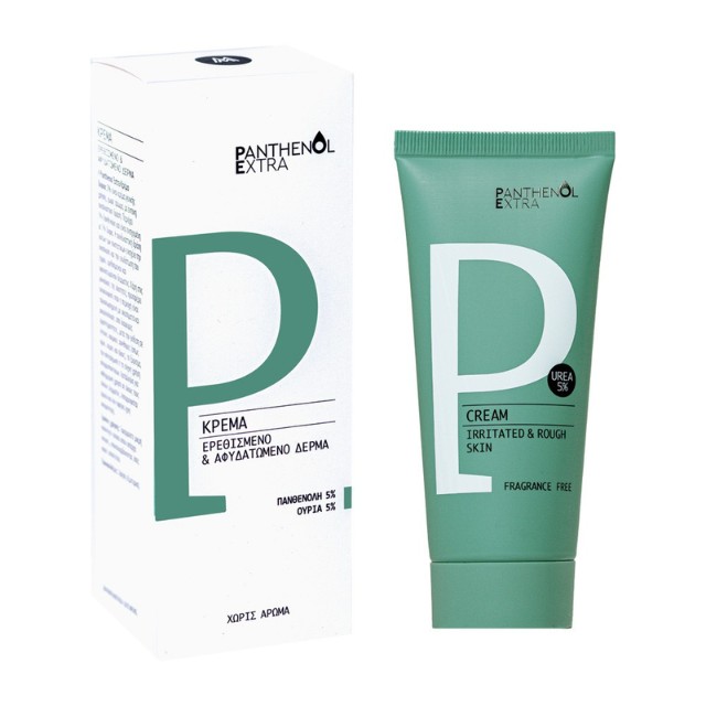 Panthenol Extra Cream Urea 5% Αναπλαστική Κρέμα 100ml