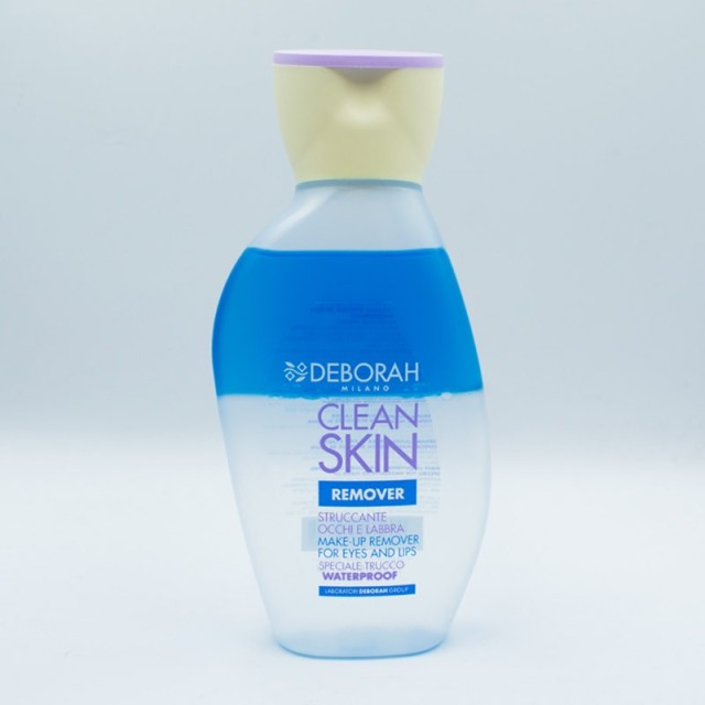 Deborah Milano Clean Skin Remover Καθαριστικό 3 σε 1 για το Πρόσωπο, τα Μάτια και τα Χείλη,  125 ml