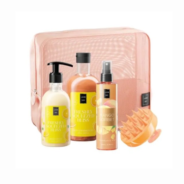 Lavish Care Fleshly Squeezed Bliss Body Care Πακέτο Περιποίησης Σώματος & Δώρο Νεσεσέρ 1τεμ