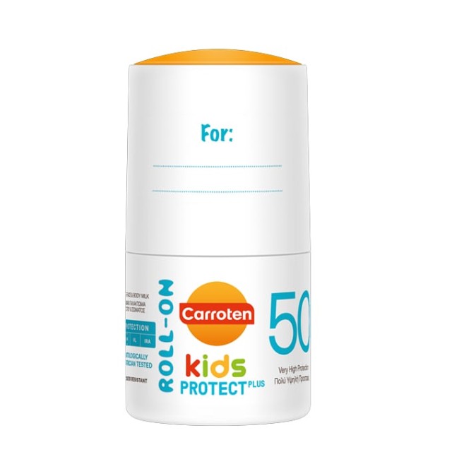 Carroten Kids Protect Roll-On SPF50+ Παιδικό Αντηλιακό Γαλάκτωμα 50ml