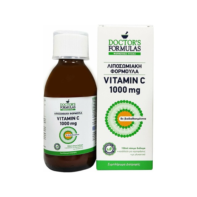 Doctors Formulas Λιποσωμιακή Φόρμουλα Vitamin C 1000 mg, 150 ml