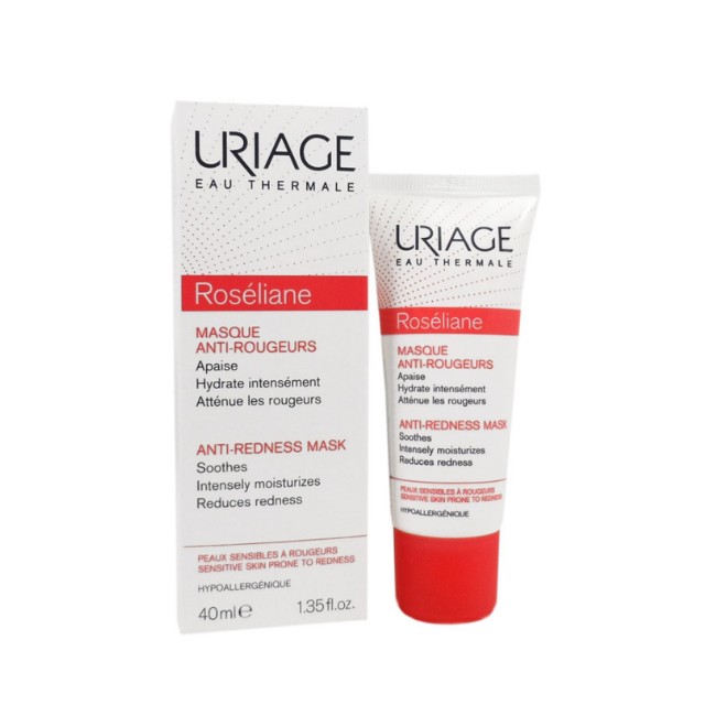 Uriage Roseliane Masque Μάσκα κατά της Ερυθρότητας 40ml