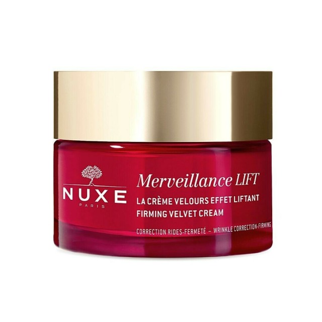 NUXE Merveillance LIFT Firming Velvet Face & Neck Cream, Συσφικτική Κρέμα Προσώπου, Λαιμού & Ντεκολτέ 50ml