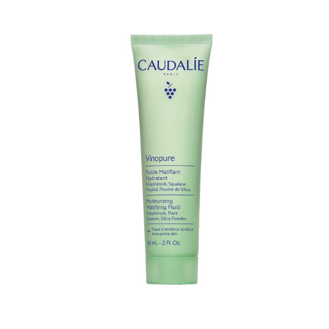 Caudalie Vinopure Fluide Matifiant Hydratant Λεπτόρρευστη Κρέμα Προσώπου 60ml