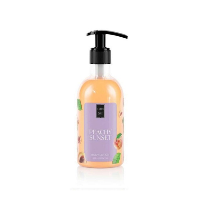 Lavish Care Body Lotion Peachy Sunset Ενυδατική Κρέμα Σώματος Mε Άρωμα Ροδάκινο, 300ml