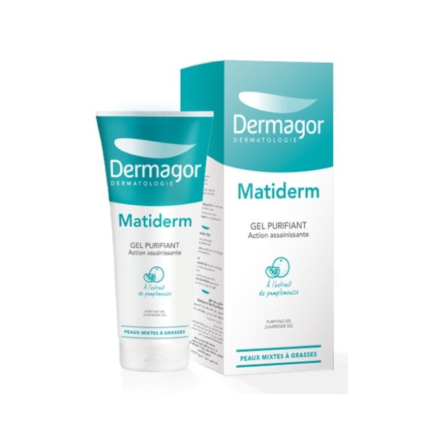 Dermagor Matiderm Gel Purifiant Gel Καθαρισμού Προσώπου & Σώματος 200ml