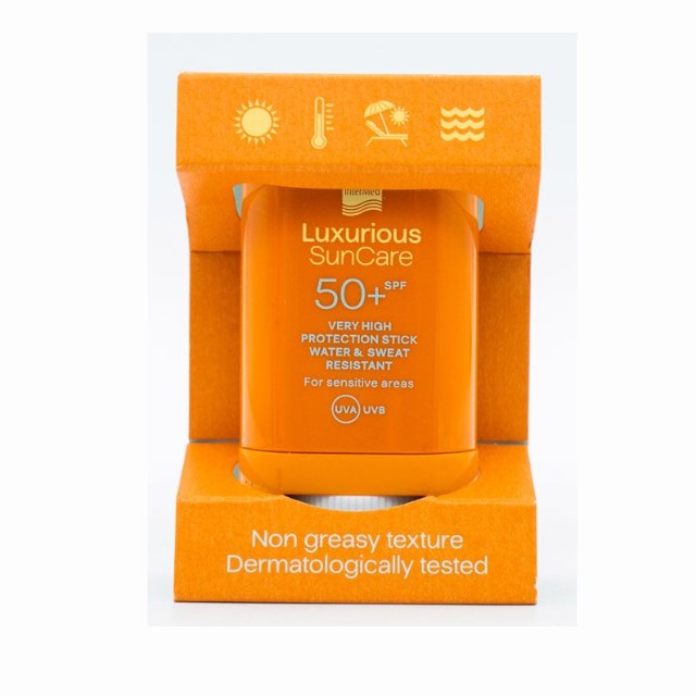 Intermed Luxurious Suncare Stick SPF50 Στικ για Πρόσωπο & Χείλη 16gr