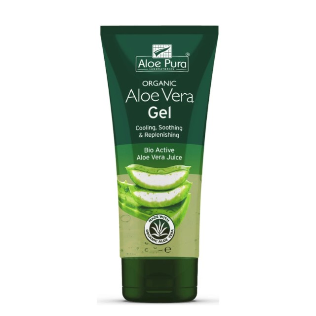 Organic Aloe Vera Gel Τζελ Αλόης 100ml