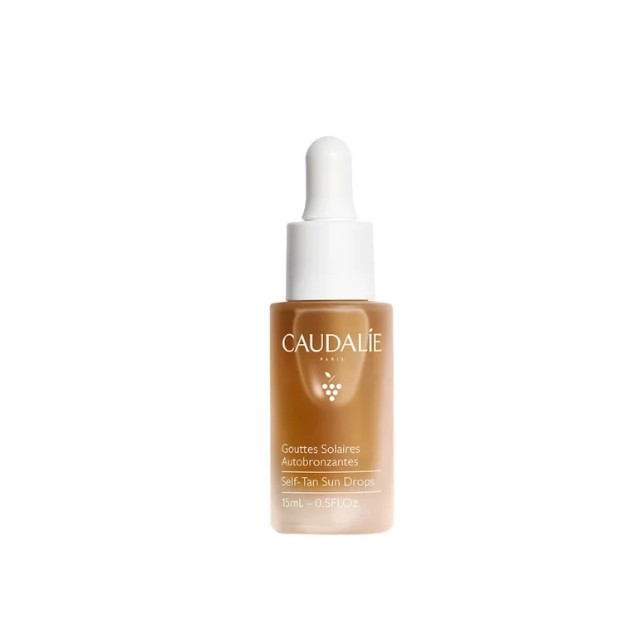 Caudalie Self-Tan Sun Drops Σταγόνες για λαμπερό & σταδιακό μαύρισμα 15ml