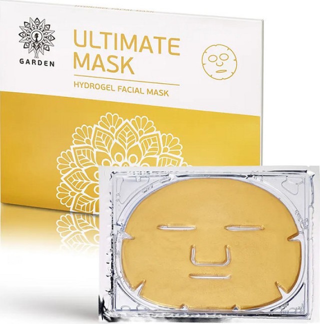 Garden Ultimate Hydrogel Facial Mask, Μάσκα Προσώπου για Ενυδάτωση 2τμχ