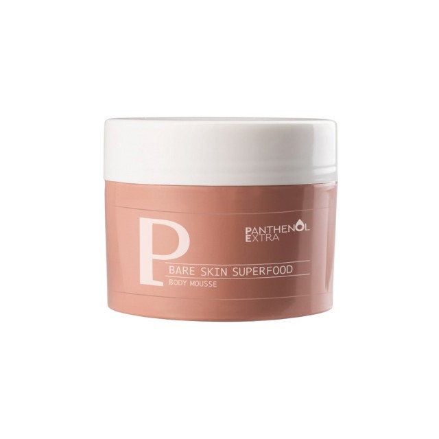 Panthenol Extra Bare Skin Superfoodb Body Mousse Ενυδατική  Μους Σώματος 230ml