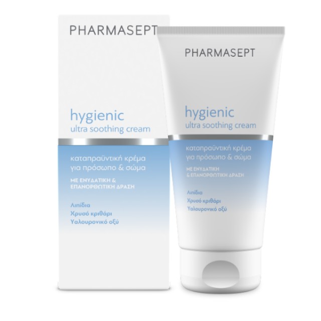 PHARMASEPT Hygienic Ultra Soothing Cream Καταπραϋντική Κρέμα Για Πρόσωπο & Σώμα, 150ml