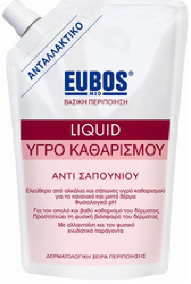 Eubos Liquid Red Refill 400ml Ανταλλακτικό Υγρό Καθαρισμού