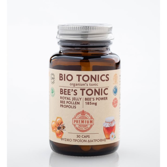 Bio Tonics Bee’s Tonic Φυσικό Προϊόν Διατροφής, 30caps