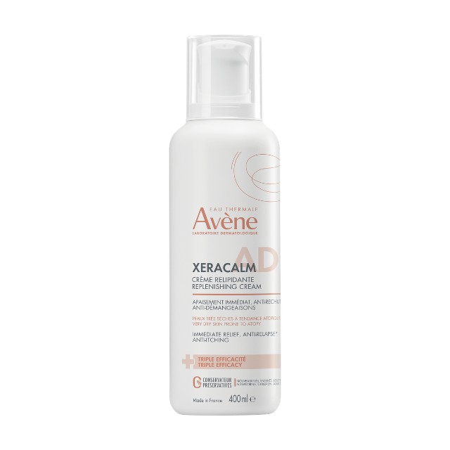 Avene Xeracalm A.D. Creme Relipidante Κρέμα Για Αναπλήρωση Των Λιπιδίων, 400ml