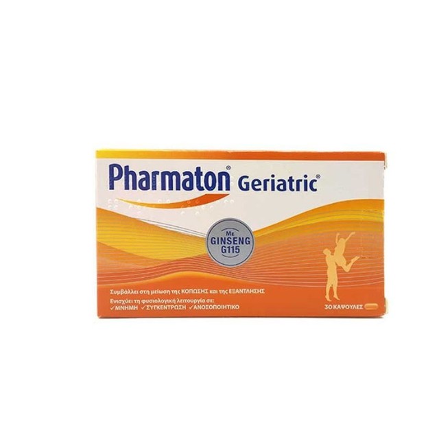 Pharmaton Geriatric Πολυβιταμίνη 30 κάψουλες