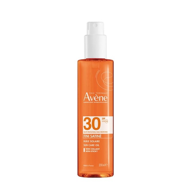 Avene Solaire Huile SPF30+ Αντιηλιακό Σπρέι Λάδι Σώματος 200ml
