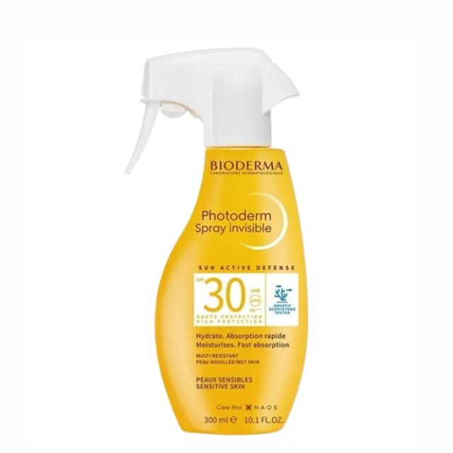 Bioderma Photoderm Spray Invisible SPF30 Αντηλιακό για Πρόσωπο & Σώμα 300ml