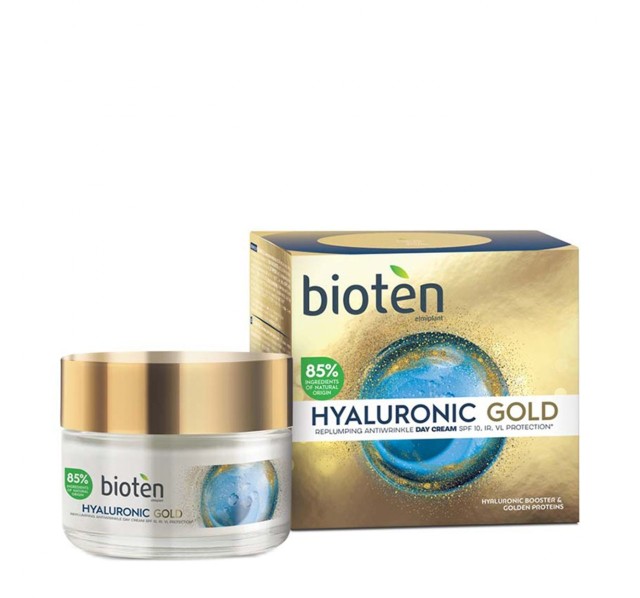 Bioten Κρέμα Ημέρας Hyaluronic Gold 50ml