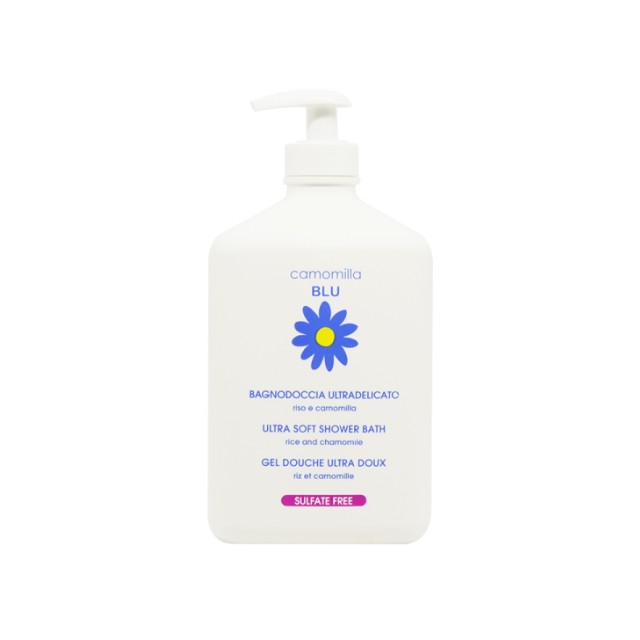 Camomilla Blu Ultra Soft Shower Bath Αφρόλουτρο Χωρίς Θειικά άλατα 500ml