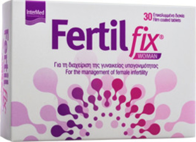 INTERMED FertilFix Woman, Για Τη Διαχείριση Της Γυναικείας Υπογονιμότητας 30tabs
