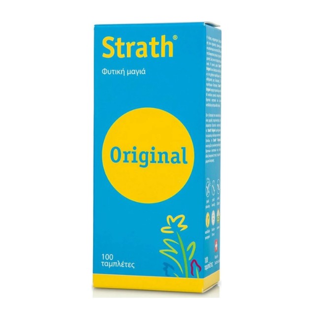 Strath Original Superfood Συμπλήρωμα Διατροφής με Φυτική Μαγιά 100 ταμπλέτες